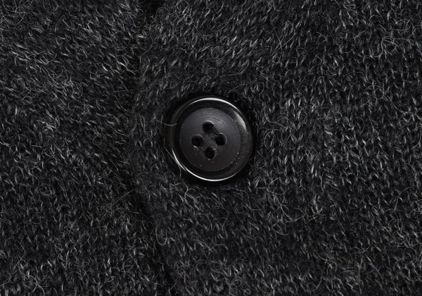 COMME des GARCONS HOMME PLUS Acrylic Blended Knit Cardigans K-161960_003