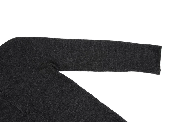 COMME des GARCONS HOMME PLUS Acrylic Blended Knit Cardigans K-161960_004