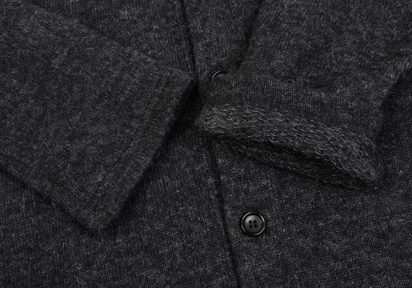 COMME des GARCONS HOMME PLUS Acrylic Blended Knit Cardigans K-161960_005