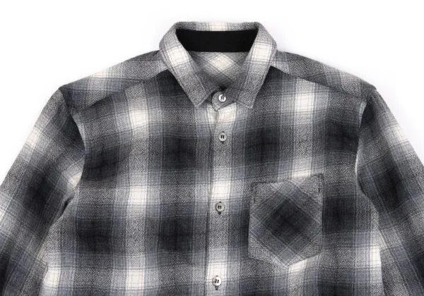 GANRYU Wool Check Shirt K-161961_002