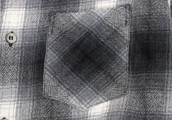 GANRYU Wool Check Shirt K-161961_005