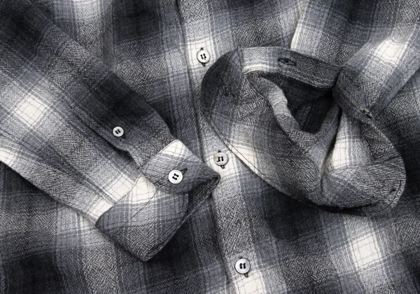 GANRYU Wool Check Shirt K-161961_007