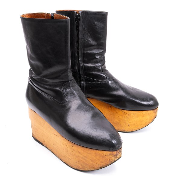 Vivienne Westwood LONDON Rocking Horse Leather Boots Size US About