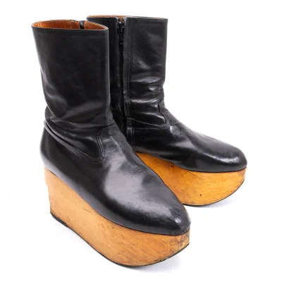 Vivienne Westwood LONDON Rocking Horse Leather Boots