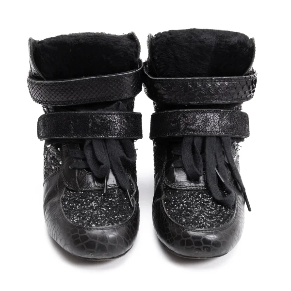 JUNYA WATANABE COMME des GARCONS Sequins Leather Shoes K-161963_002
