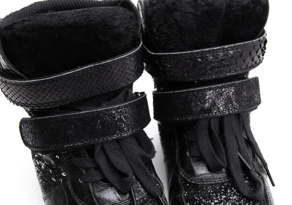 JUNYA WATANABE COMME des GARCONS Sequins Leather Shoes K-161963_004