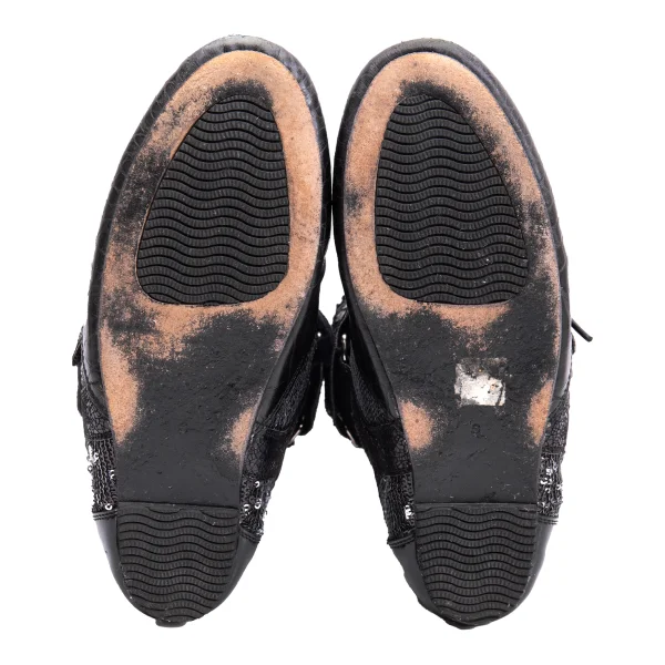 JUNYA WATANABE COMME des GARCONS Sequins Leather Shoes K-161963_012