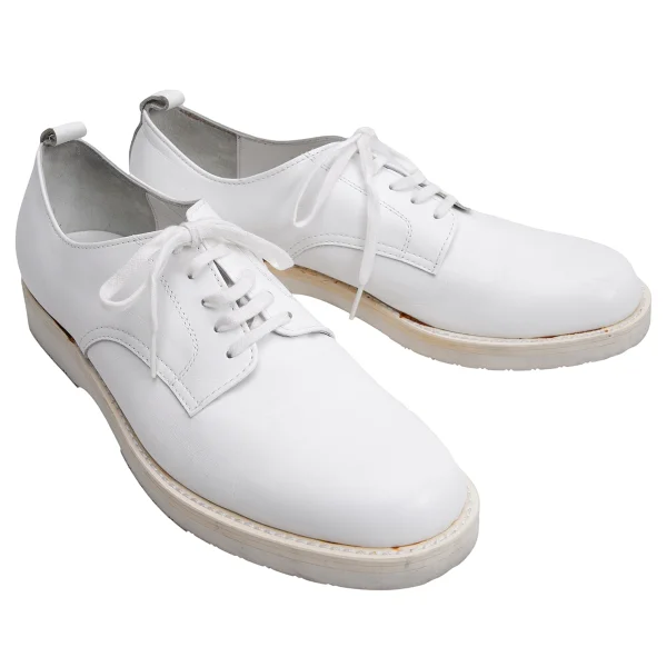 COMME des GARCONS Leather Shoes White 23.5 (US About 6.5) K-161964_001