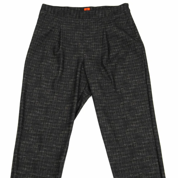 ISSEY MIYAKE HaaT Shadow Check Stretch Pants K-161969_002