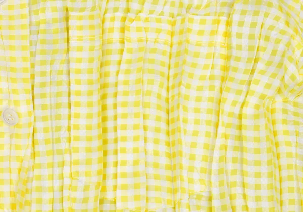 PLEATS PLEASE Wrinkled Pleats Check Long Sleeve Shirt K-161970_006