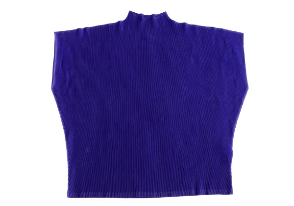 PLEATS PLEASE Mock Neck Mist Pleated Top K-161974_002