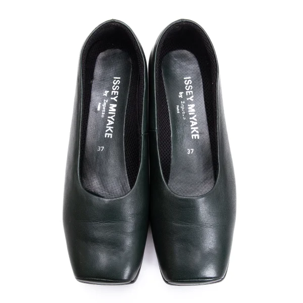 ISSEY MIYAKE×repetto Square Toe Leather Shoes K-161977_002