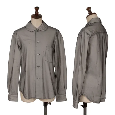 COMME des GARCONS Chiffon Layered Round Collar Shirt