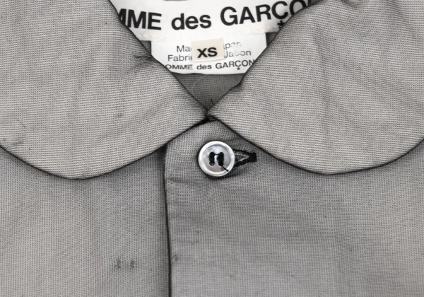 COMME des GARCONS Chiffon Layered Round Collar Shirt K-161982_006