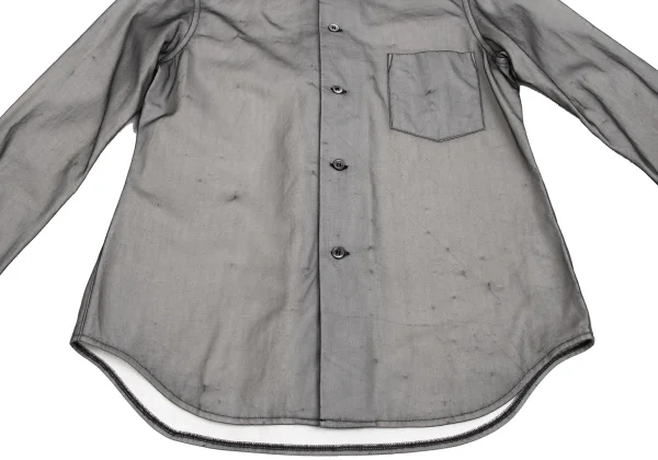 COMME des GARCONS Chiffon Layered Round Collar Shirt K-161982_010