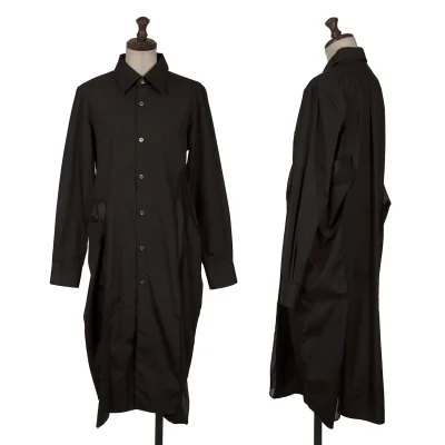COMME des GARCONS Chiffon Switching Shirt Dress