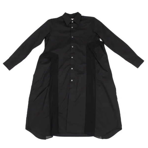 COMME des GARCONS Chiffon Switching Shirt Dress K-161984_002