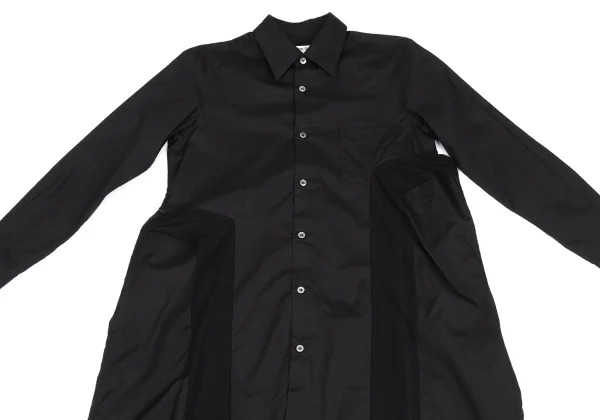 COMME des GARCONS Chiffon Switching Shirt Dress K-161984_003