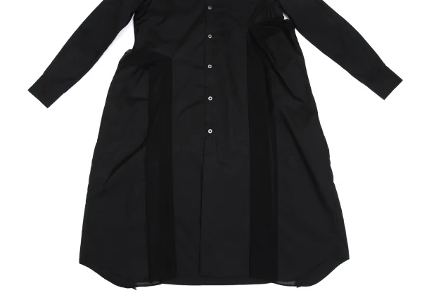 COMME des GARCONS Chiffon Switching Shirt Dress K-161984_010