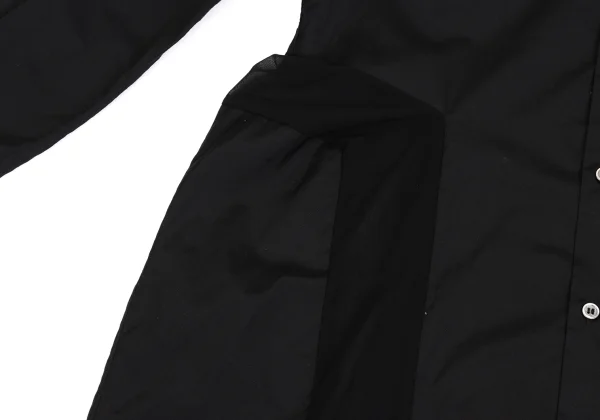 COMME des GARCONS Chiffon Switching Shirt Dress K-161984_012