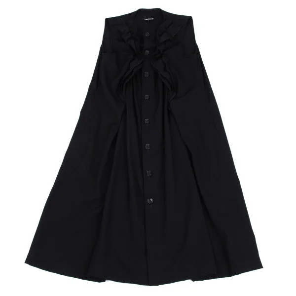 tricot COMME des GARCONS Out-seam Frill Design Sleeveless Dress K-161985_002