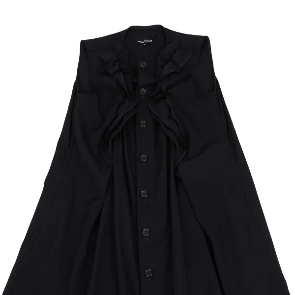 tricot COMME des GARCONS Out-seam Frill Design Sleeveless Dress K-161985_003
