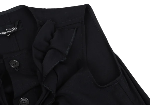 tricot COMME des GARCONS Out-seam Frill Design Sleeveless Dress K-161985_006