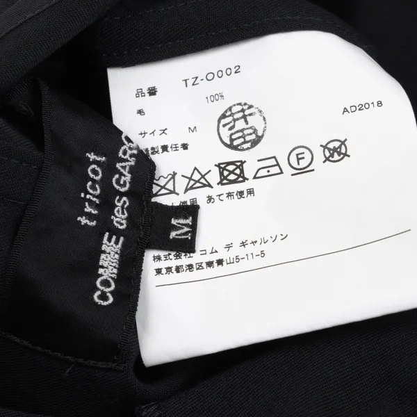 tricot COMME des GARCONS Out-seam Frill Design Sleeveless Dress K-161985_014