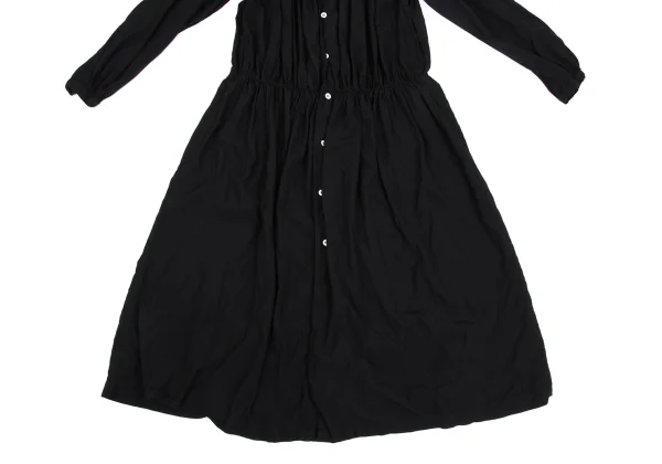 COMME des GARCONS Poly Gather Switching Shirt Dress K-161986_009
