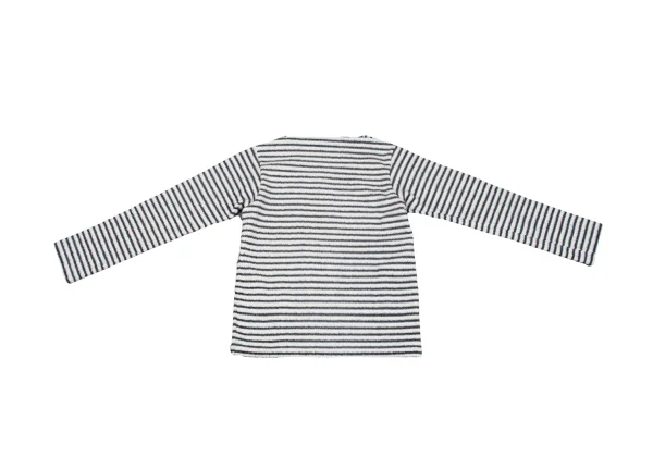 COMME des GARCONS Boat-neck Pile Striped Top K-161987_009