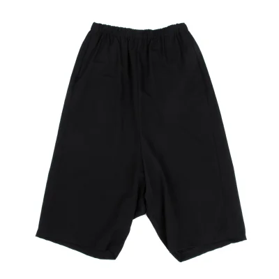 COMME des GARCONS Wool Gaba Dropped Crotch Pants
