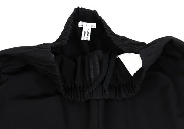 COMME des GARCONS Wool Gaba Dropped Crotch Pants K-161989_005
