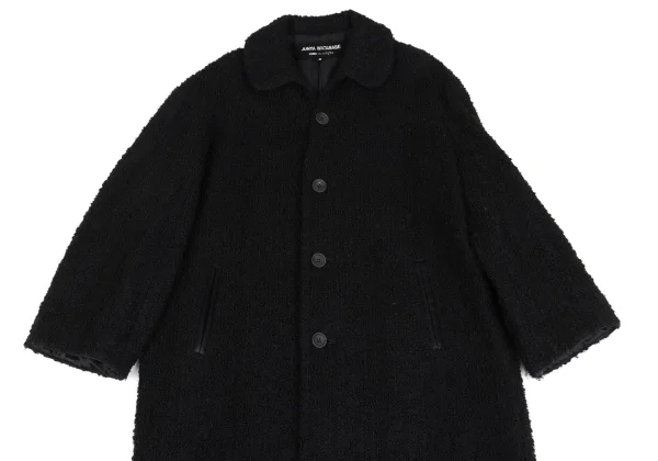 JUNYA WATANABE COMME des GARCONS Wool Pile Tweed Coat K-161990_003