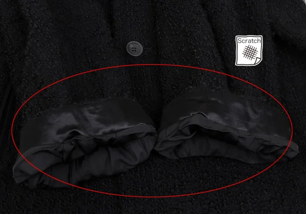 JUNYA WATANABE COMME des GARCONS Wool Pile Tweed Coat K-161990_007