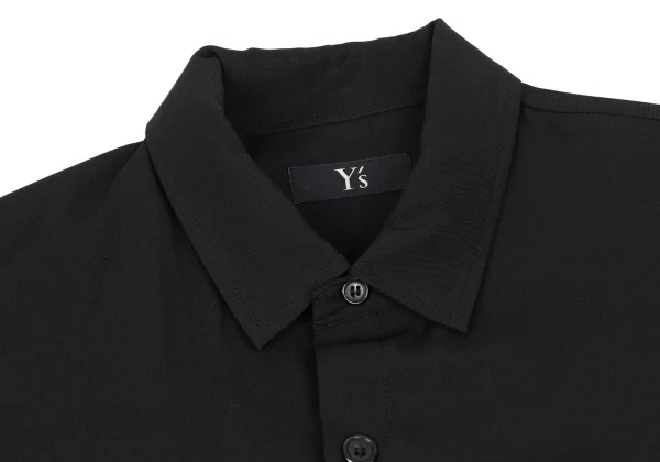 Y's Wool Poly Asymmetrical Shirt K-161998_004