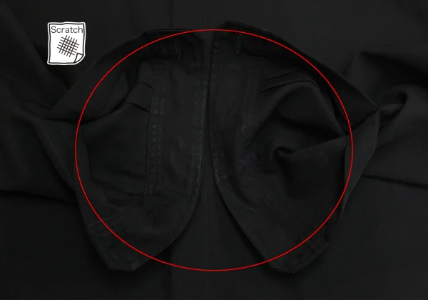 Y's Wool Poly Asymmetrical Shirt K-161998_008