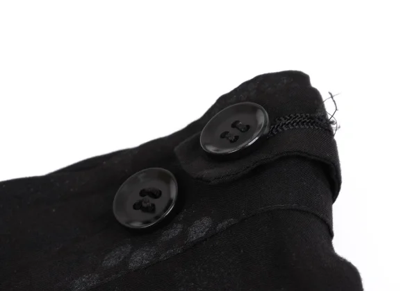 Yohji Yamamoto NOIR Rayon Faded Print Asymmetrical Pants K-161999_012