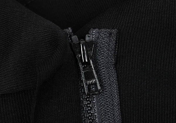 Yohji Yamamoto FEMME Silk Zip Up Mesh Jacket K-162005_005