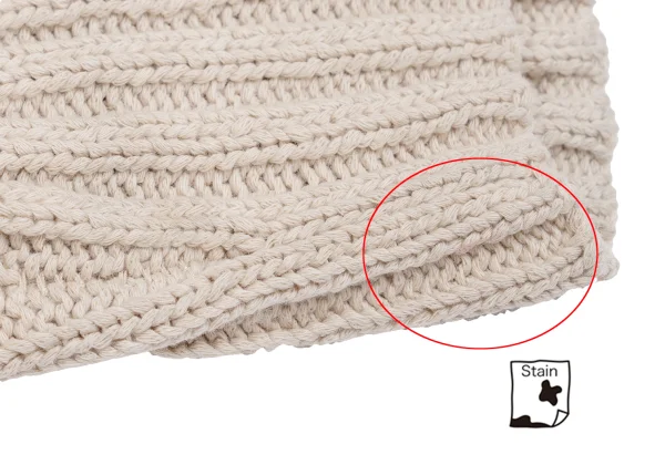 Yohji Yamamoto FEMME High Neck Ribbed Knit Sweater K-162008_010