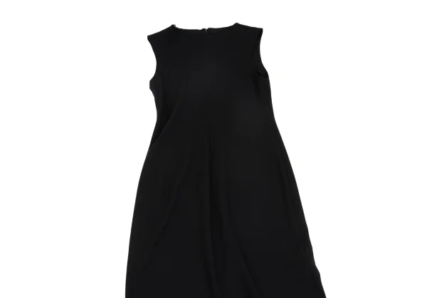 Yohji Yamamoto FEMME Wool Cutting Sleeveless Dress K-162014_003