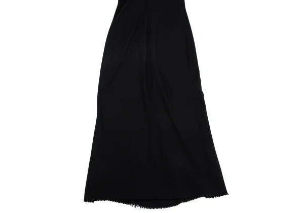 Yohji Yamamoto FEMME Wool Cutting Sleeveless Dress K-162014_006