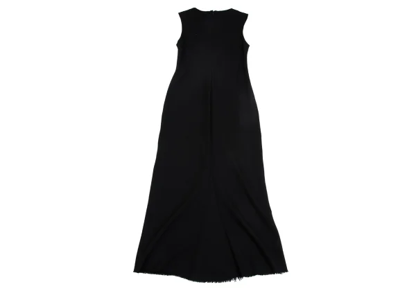 Yohji Yamamoto FEMME Wool Cutting Sleeveless Dress K-162014_008