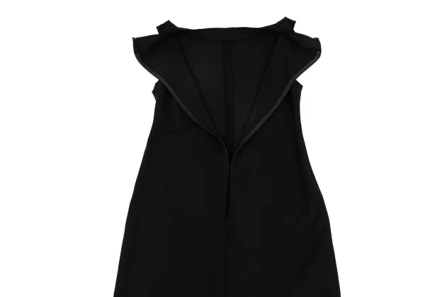 Yohji Yamamoto FEMME Wool Cutting Sleeveless Dress K-162014_010