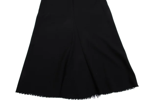 Yohji Yamamoto FEMME Wool Cutting Sleeveless Dress K-162014_011
