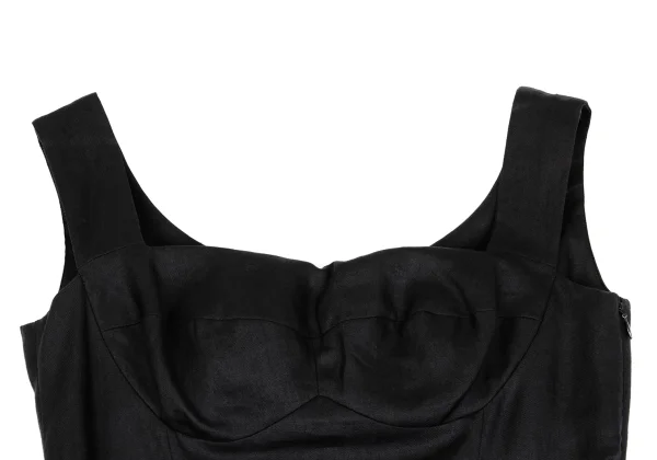 Yohji Yamamoto FEMME Linen Bondage Dress K-162015_004