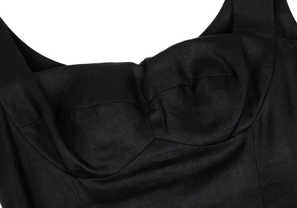 Yohji Yamamoto FEMME Linen Bondage Dress K-162015_006