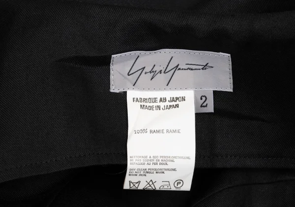 Yohji Yamamoto FEMME Linen Bondage Dress K-162015_013