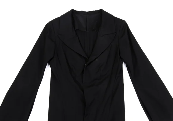 Yohji Yamamoto FEMME Wool Gaba Flare Sleeve Jacket K-162017_003