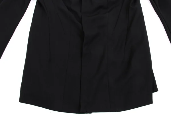 Yohji Yamamoto FEMME Wool Gaba Flare Sleeve Jacket K-162017_009