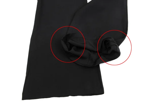 Yohji Yamamoto FEMME Silk Flare Pants K-162020_006